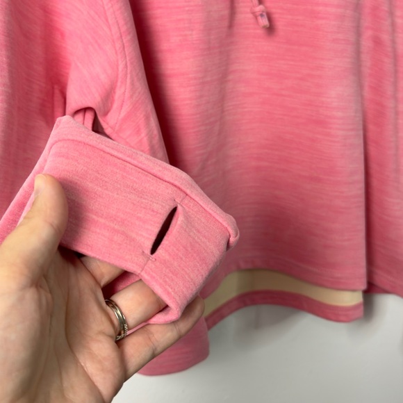 Super Soft Pink Hooded Pullover NWT - Picture 4 of 5